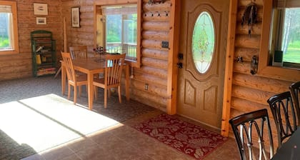 Brevort Log Cabin, Michigan's UP