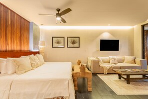 1 室のベッドルーム、WiFi (無料)、ベッドシーツ