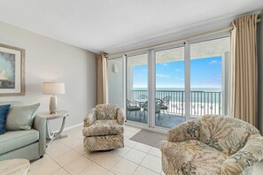 TV, DVD player - Romar Tower 6C | Large Balcony | Direct Gulf View | Beachside Pool | My Beach Getaways (Orange Beach)