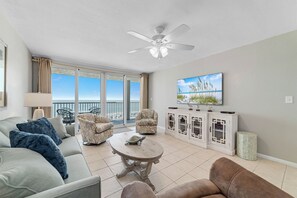 TV, DVD player - Large Balcony & Direct Gulf View | Parking Included | My Beach Getaways (Orange Beach)