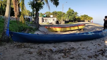 Sun loungers, beach towels