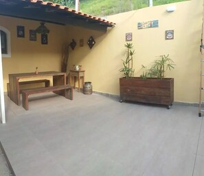 Opções para refeição ao ar livre