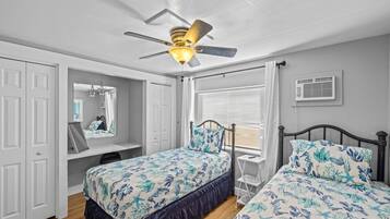 4 habitaciones y caja de seguridad en la habitación