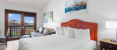 1 slaapkamer, een bureau, een strijkplank/strijkijzer, gratis wifi