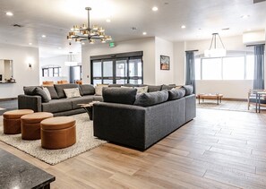 Smart TV, fireplace, books - Shadow Ridge 215-3 | Walk to Lifts | Mtn Views | Kitchen | Fireplace | Updated | Pool & Hot Tub (Park City)