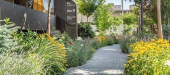 Urban Plaza Alpine Escape Studio