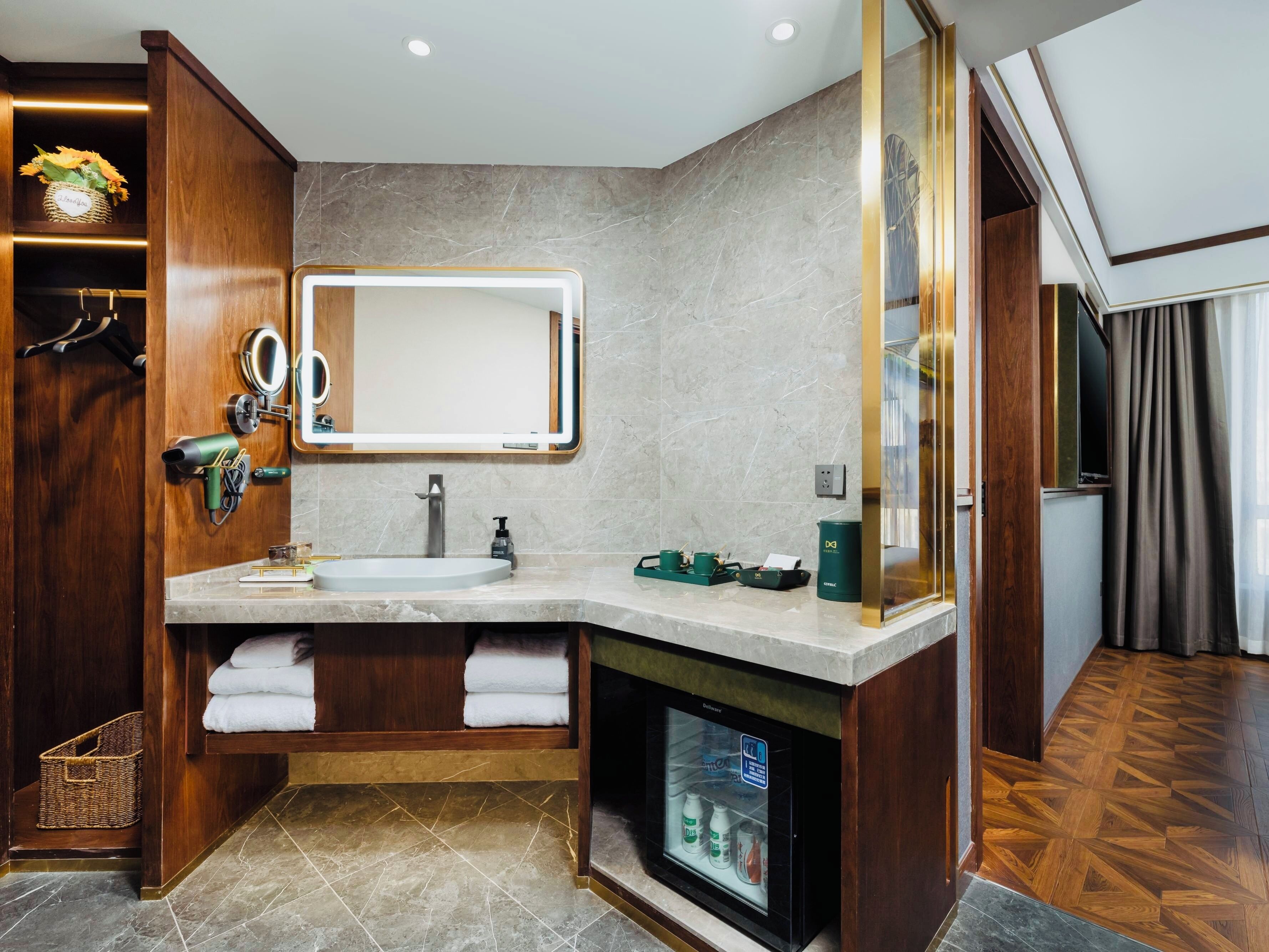 Family Quadruple Room | Premium bedding, memory-foam beds, free minibar, blackout curtains