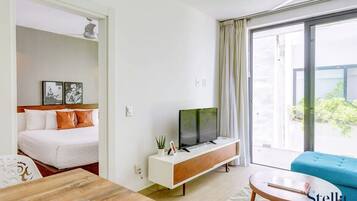 1 soveværelse, pengeskab på værelset, strygejern/strygebræt, Wi-Fi