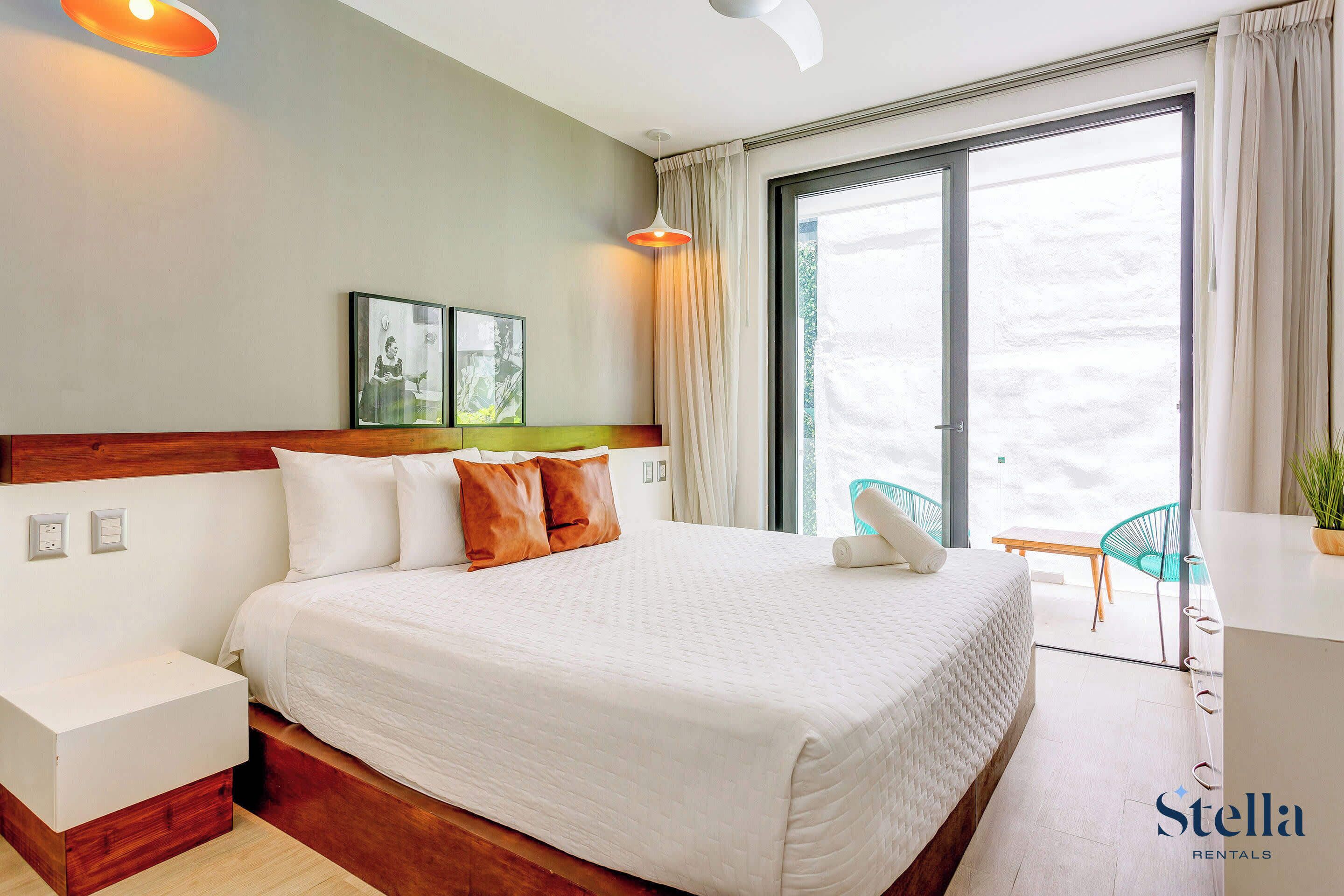 1 chambre, fer et planche à repasser, Wi-Fi, draps fournis