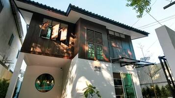 Façade de l’hébergement