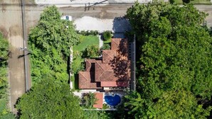 Unclassified image, 4 of 29, button - Inviting Home with Colorful Decor and Private Backyard Oasis with a Swimming Pool & Shaded Terrace (Santa Cruz)