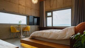 Habitación familiar | 1 dormitorio, ropa de cama de alta calidad, edredones de plumas