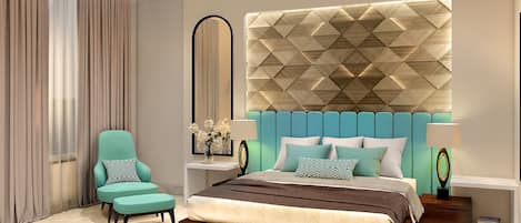 Club Room | 1 bedroom, desk, blackout drapes, soundproofing