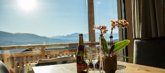 Holiday Apartment "Kieserhof Wald" with Mountain View, Private Terrace & Wi-Fi