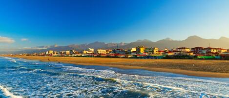 Accommodatie ligt op het strand