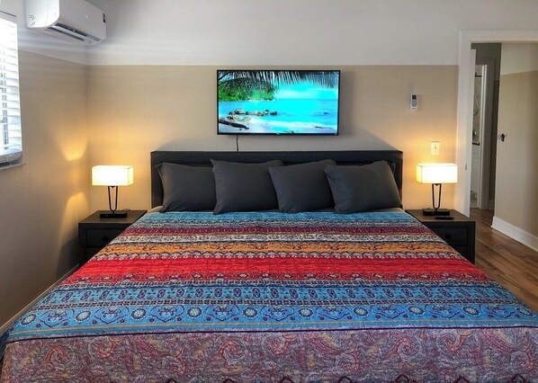 1 habitación, escritorio, wifi y ropa de cama