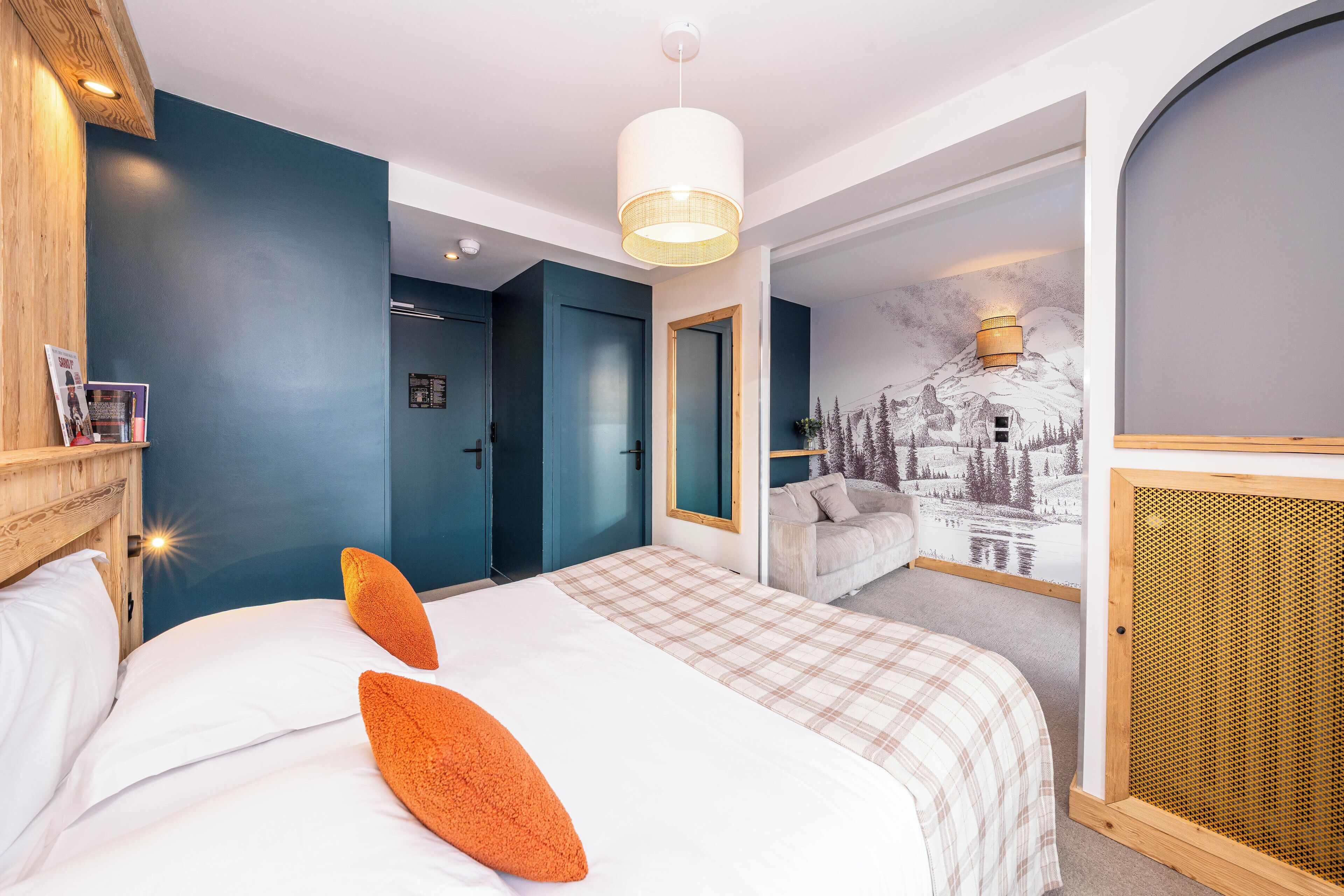 普通套房 | 高級寢具、書桌、筆電工作空間、隔音