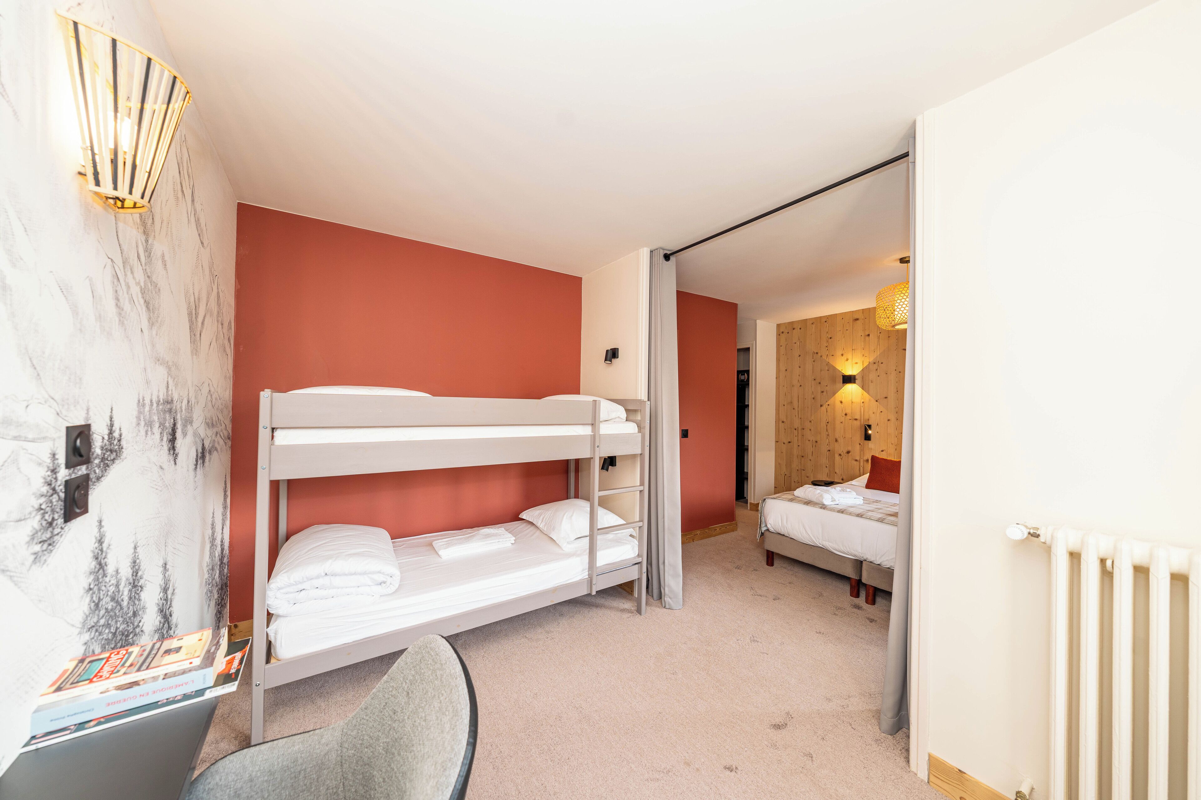 Chambre Familiale | Literie de qualité supérieure, bureau