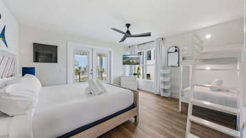 4 bedrooms, iron/ironing board, travel crib, free WiFi