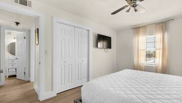 2 chambres, bureau, lit parapluie, Wi-Fi