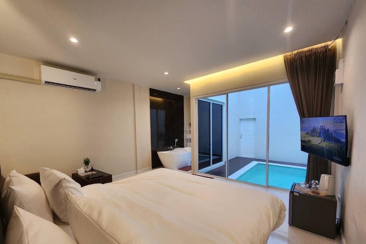Villa Grand, 1 cama de matrimonio grande | 1 dormitorio, escritorio, wifi gratis