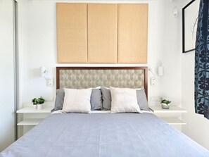 2 bedrooms, iron/ironing board, travel crib, free WiFi