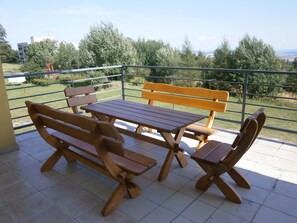 Apartment, 3 Bedrooms, Smoking, Patio | Exterior