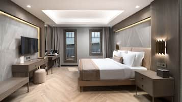 Connected Family Suite With Balcony | 1 bedroom, premium bedding, minibar, desk