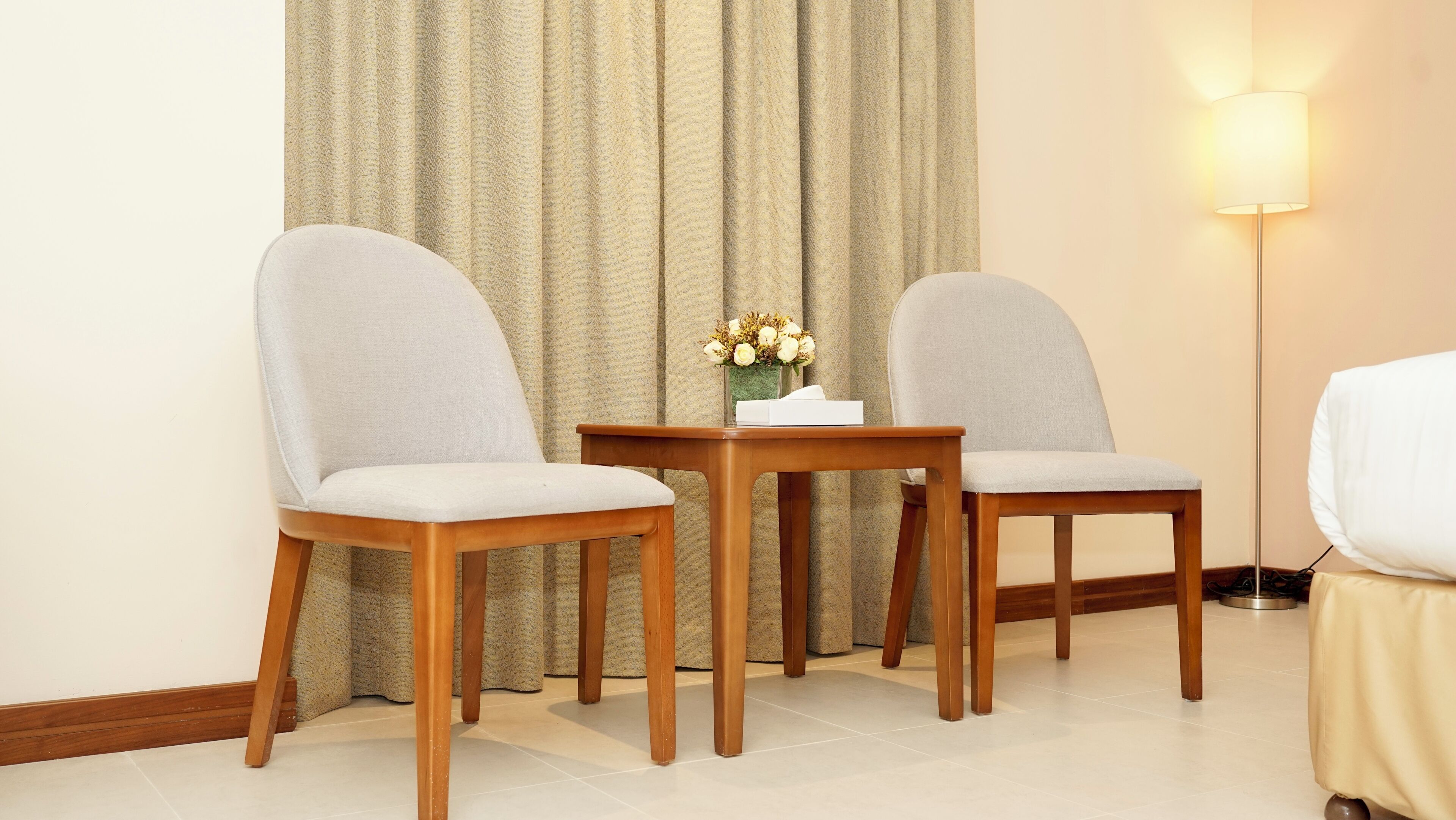 premium bedding, in-room safe, desk, soundproofing