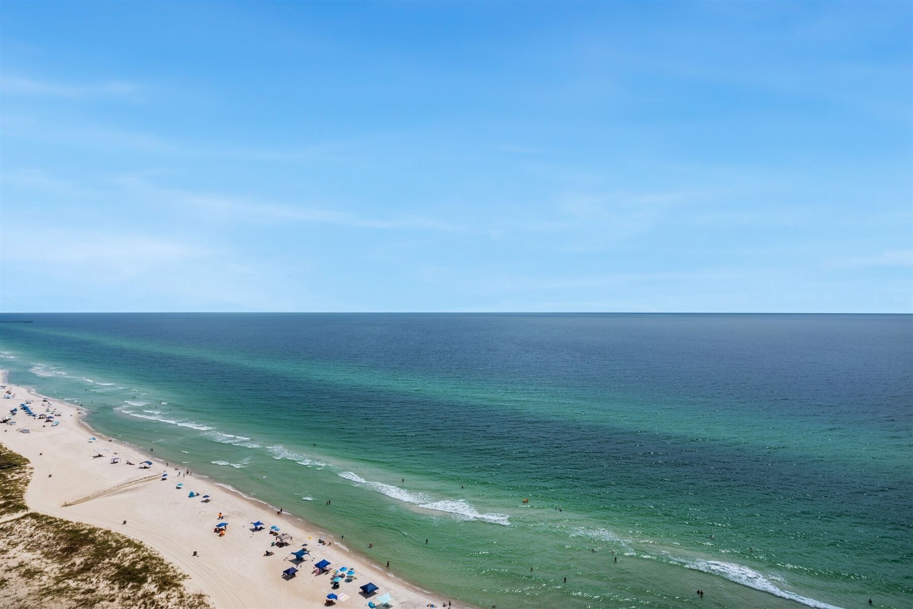 Accommodatie ligt op het strand