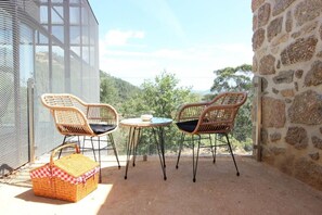 Terrace/patio - Quinta de São Pedro - Private viewpoint overlooking the Douro (Barrô RSD)