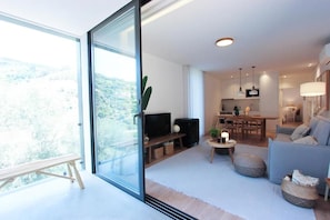 TV connectée, cheminée