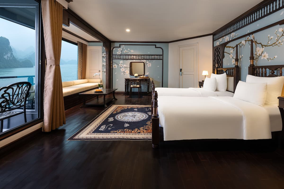 Family Suite with Balcony and Ocean View | 1 bedroom, minibar, desk, laptop workspace