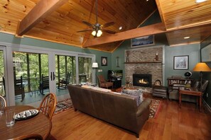 智能电视、壁炉