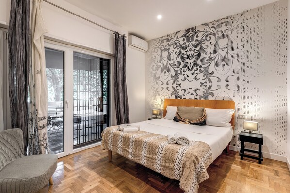 1 bedroom, iron/ironing board, travel crib, free WiFi