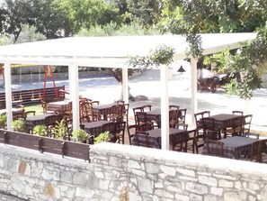 Bungalow, 5 Bedrooms, Smoking, Balcony | Outdoor dining - Group Accommodation in Crete Separate Houses (Apokoronas)