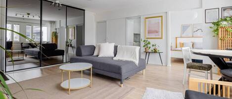 Appartement, 1 grand lit et 1 canapé-lit | Coin séjour