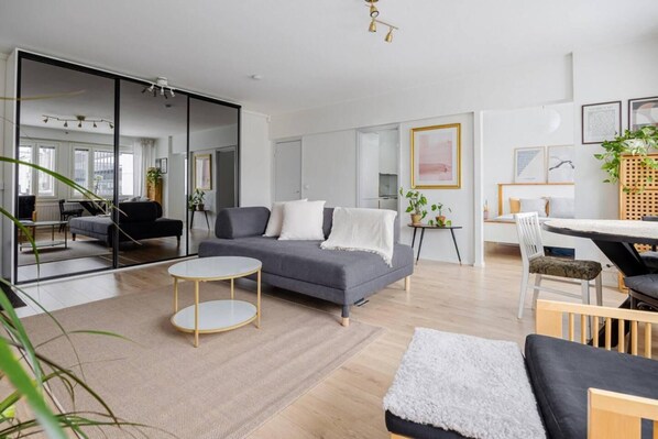 公寓, 1 张大床和 1 张沙发床 | 起居区