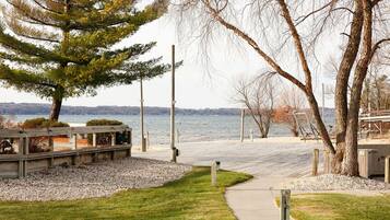Uitzicht vanuit accommodatie