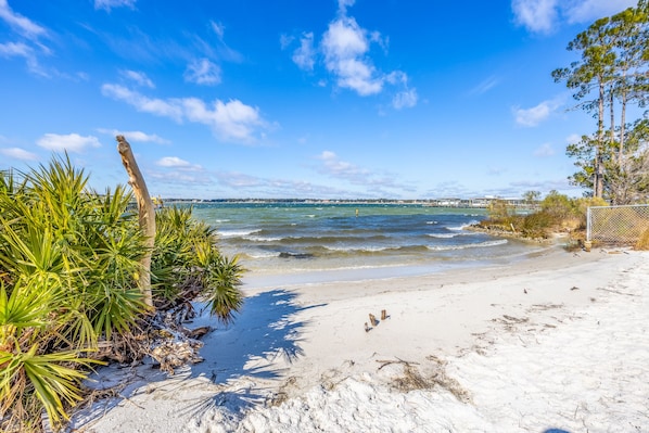 Beach nearby