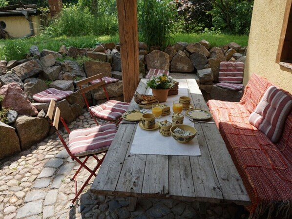 Restauration en plein air