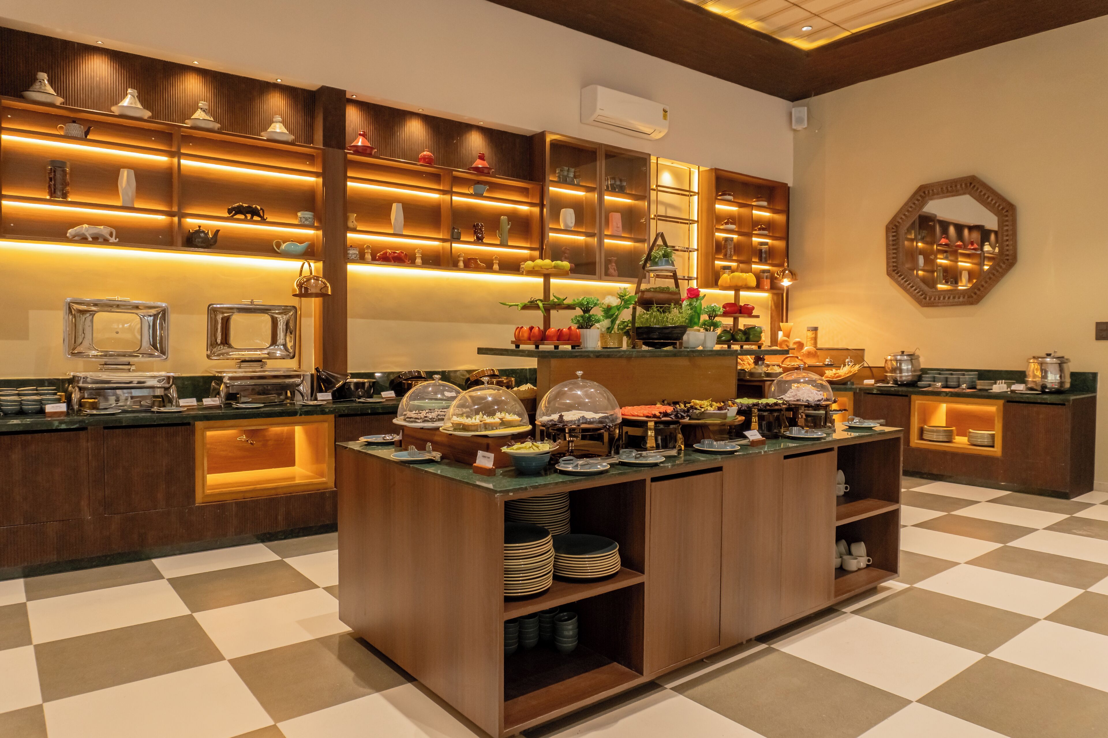 Tägliches inbegriffenes Frühstücksbuffet