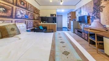 Business Condo | 1 bedroom, premium bedding, individually decorated