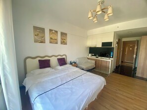 Appartamento Business | 1 camera, biancheria da letto di alta qualità, con stile personalizzato