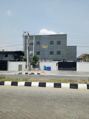 Fassade der Unterkunft