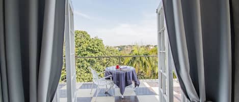 Quarto casal ou duplo premium | Terraço/pátio