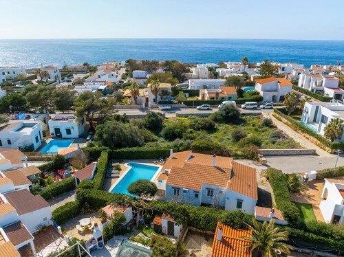 Cas Buc   Villa with pool just steps from the sea