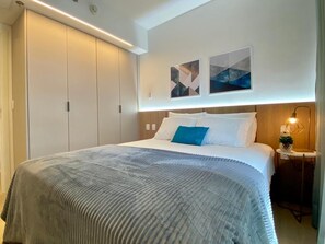 1 bedroom, free WiFi - Blend SmartStyle by Marzani Host (Goiania)