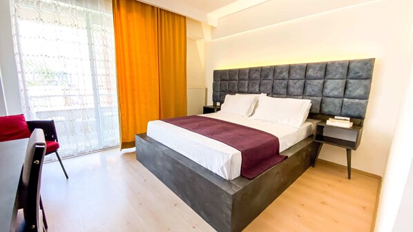 Deluxe Double Room | Premium bedding, down duvets, minibar, desk