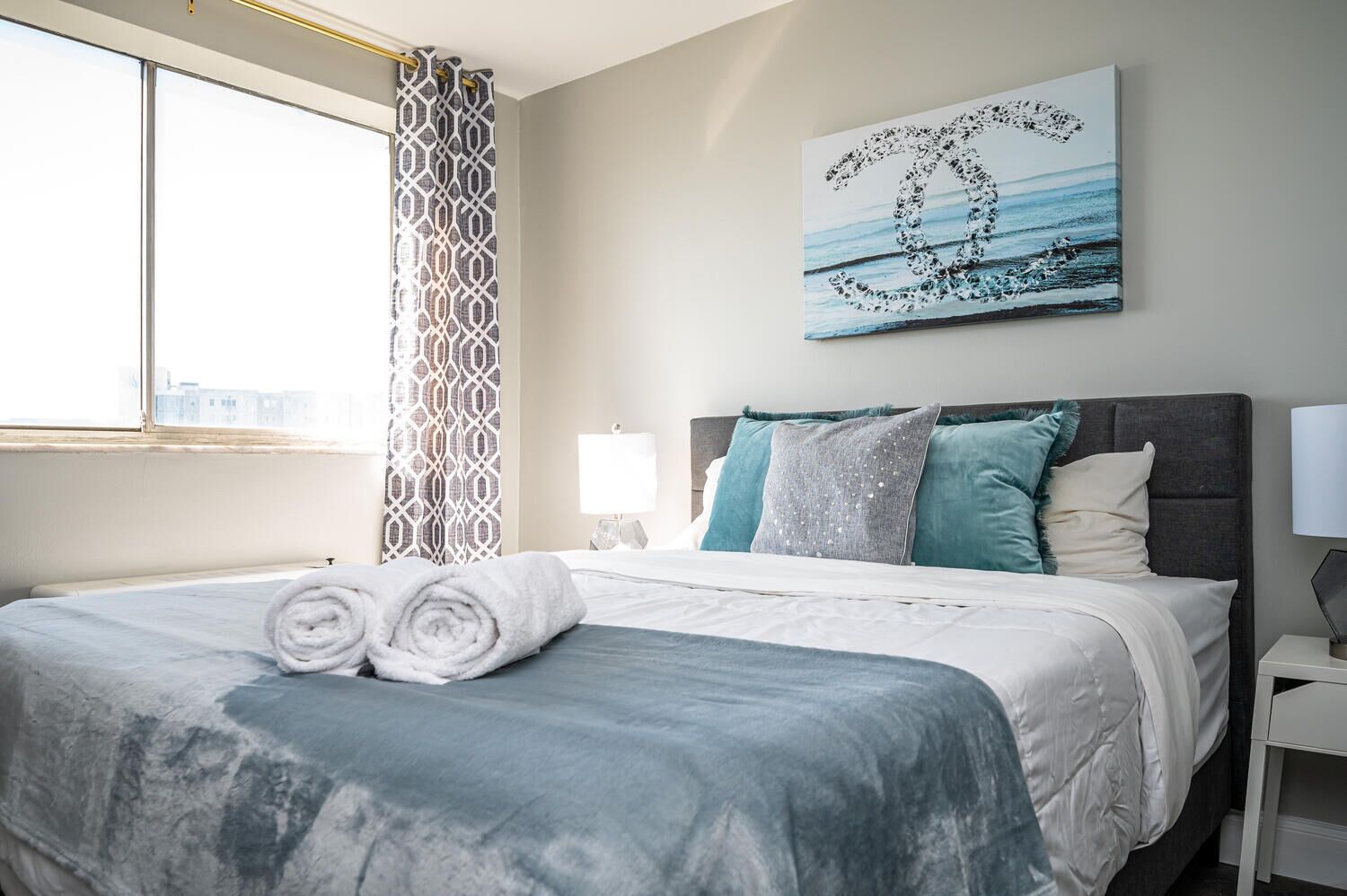 Condo | 1 phòng ngủ, bàn ủi/dụng cụ ủi quần áo 